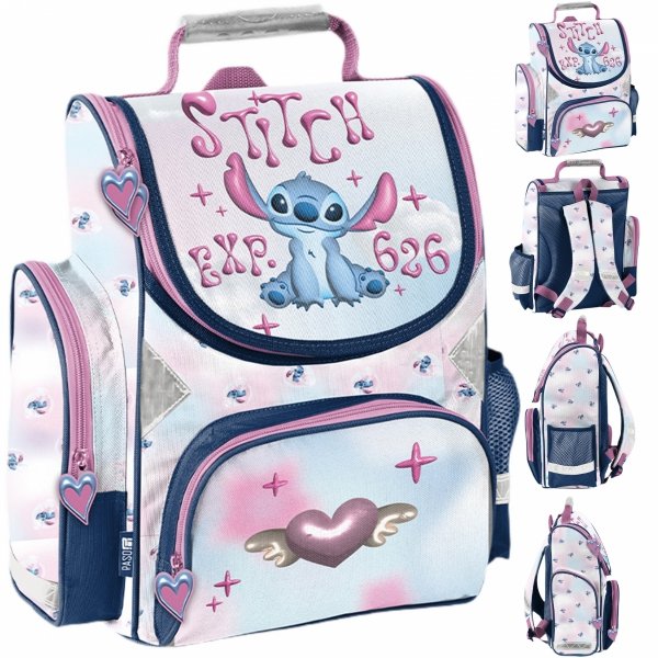 TORNISTER STITCH DO KLAS 1-4 DLA DZIEWCZYNKI PIERWSZOKLASISTKI STICH i LILO