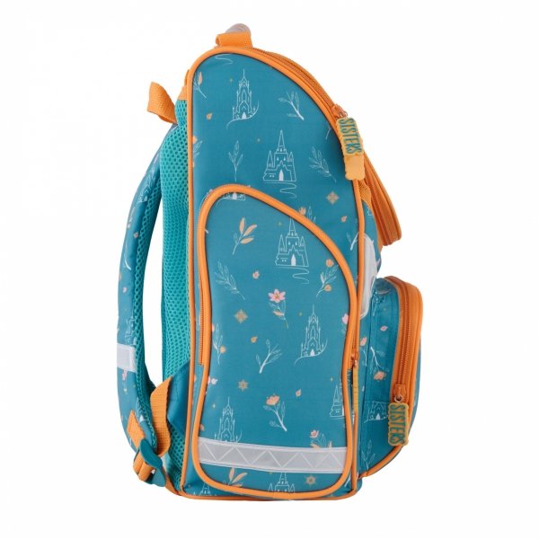 SZKOLNY TORNISTER KRAINA LODU ZESTAW 3w1 DLA DZIEWCZYNEK FROZEN DO KLAS 1-4