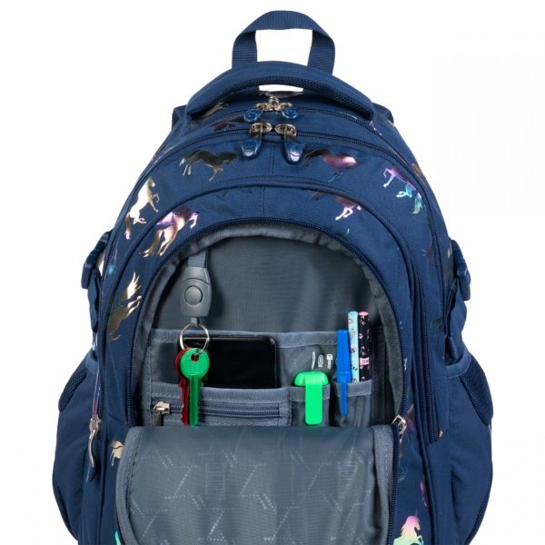 Zestaw Plecak Unicorn St.right Szkolny Jednorożec dla Dziewczyny [BP1]