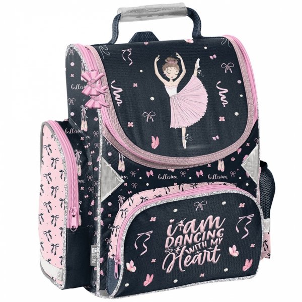 TORNISTER SZKOLNY BALERINA DO 1 KLASY BALETNICA DLA DZIEWCZYNEK ZESTAW 5w1
