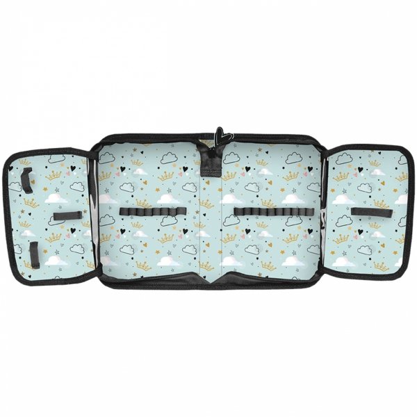 TORNISTER SZKOLNY MIŚ PANDA DLA DZIEWCZYNEK DO PODSTAWÓWKI MIĘTOWY KOMPLET