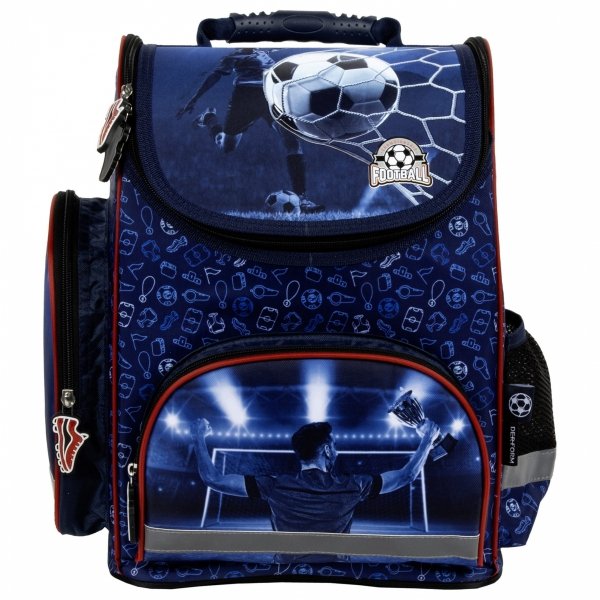 FOOTBALL TORNISTER SZKOLNY DO 1 KLASY PODSTAWÓWKI ZESTAW 5w1 DLA CHŁOPAKÓW