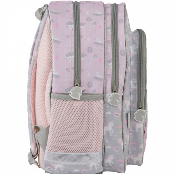 JEDNOROŻEC PLECAK SZKOLNY DO KLAS 1-3 PODSTAWÓWKI ZESTAW 5w1 DZIEWCZĘCY