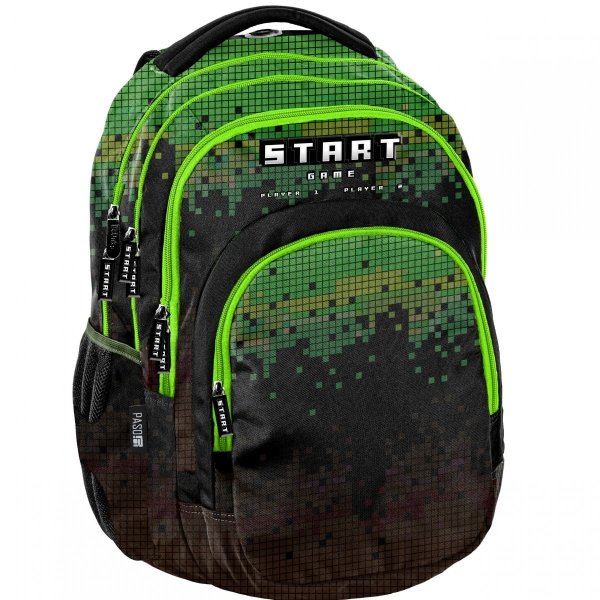 Piksele Plecak Szkolny dla Chłopaka Paso Gra Gry [PP22CR-2706]