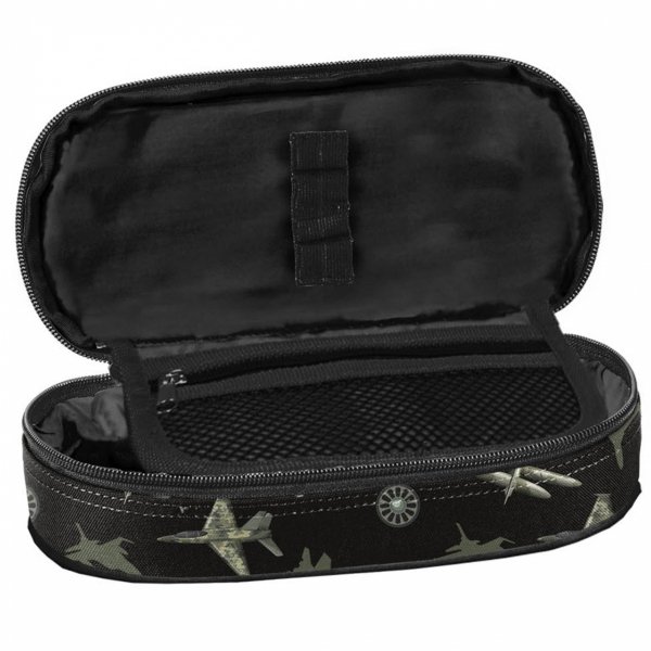 SAMOLOTY PIÓRNIK FLYING SZKOLNY OWALNY Z KLAPKĄ DO PODSTAWÓWKI DLA CHŁOPAKA