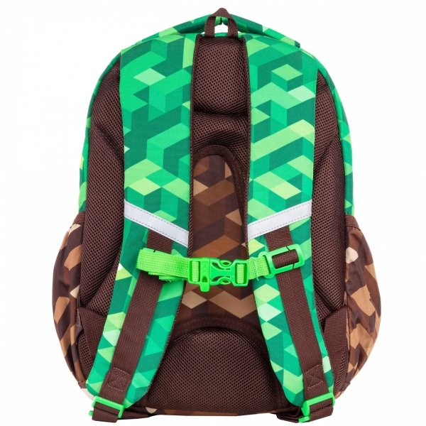 CP PLECAK COOLPACK KOMPLET 5el GRA PIKSELE GAME MINECRAFT DLA CHŁOPAKA