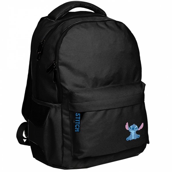 PLECAK STITCH CZARNY BEUNIQ MŁODZIEŻOWY SZKOLNY ZESTAW 5w1 LILO I STICH