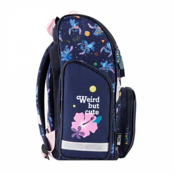 STITCH TORNISTER KOMPLET 5w1 DLA DZIEWCZYNEK DO PODSTAWÓWKI DO 1 KLASY