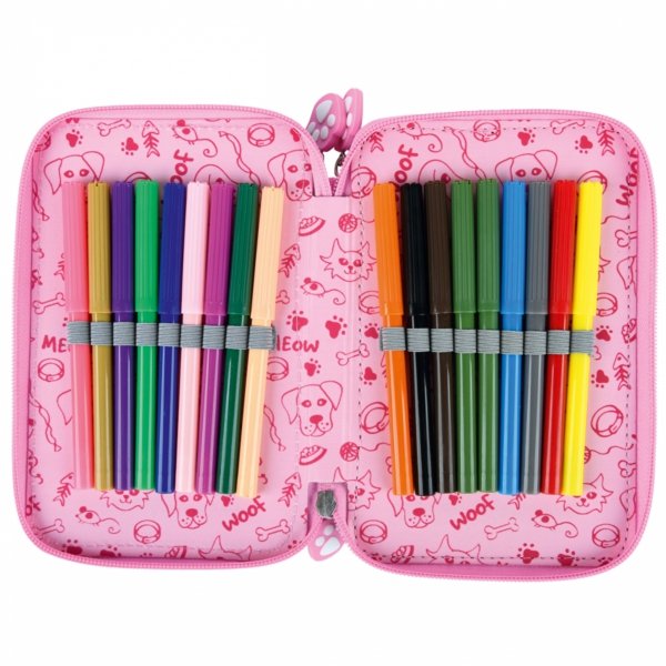 KOTKI PIESKI PIÓRNIK z WYPOSAŻENIEM SZKOLNY DZIEWCZĘCY 3 KOMOROWY MAJEWSKI