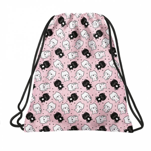 SZKOLNY PLECAK MŁODZIEŻOWY BACKUP Z KOTKIEM CATS SZKOLNY ZESTAW 3w1