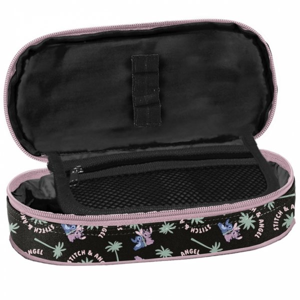 STICH PIÓRNIK SZKOLNY DLA DZIEWCZYNY OTWIERANY Z KLAPKĄ LILO i STITCH PASO