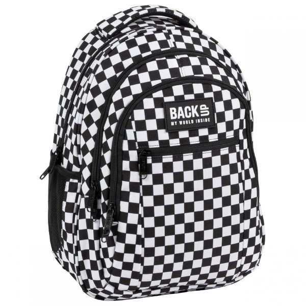 Szachownica Plecak BackUp 3w1 Młodzieżowy dla Dziewczyny do Szkoły [PLB4O66]