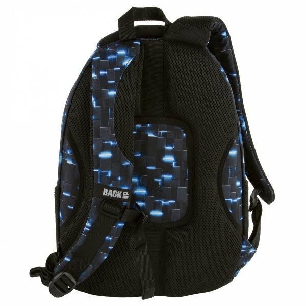 PLECAK BACKUP BYTEWAVE SZKOLNY MŁODZIEŻOWY DLA CHŁOPAKA 4 kom. KOMPLET 5 el