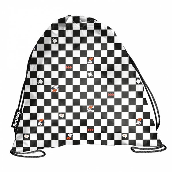 SZACHOWNICA PLECAK MŁODZIEŻOWY SZKOLNY CZARNY BeUniq 4 KOMOROWY ZESTAW 3w1