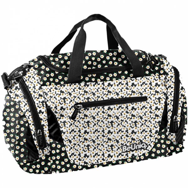 STOKROTKI DAMSJKA TORBA SPORTOWA PODRÓŻNA NA BASEN SIŁOWNIĘ FITNESS BEUNIQ