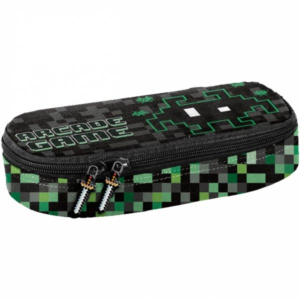 GAMINGOWY PIÓRNIK PIKSELE DLA CHŁOPAKÓW DO PODSTAWÓWKI PASO ETUI GAMER