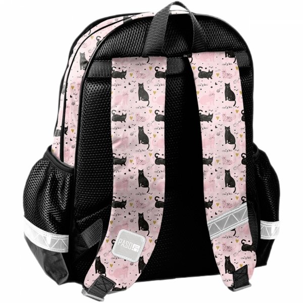 KOTEK PLECAK SZKOLNY DLA UCZENNIC DZIEWCZĘCY DO PODSTAWÓWKI KOTKI CATS PASO