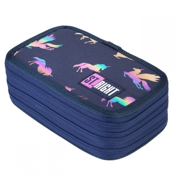 Zestaw Plecak Unicorn St.right Szkolny Jednorożec dla Dziewczyny [BP1]