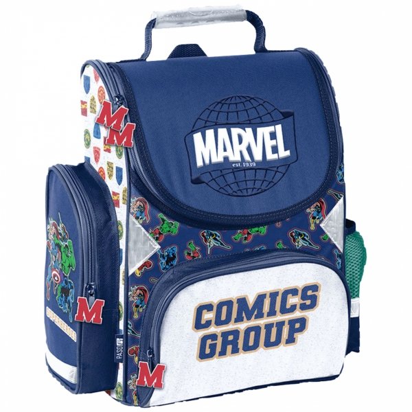 TORNISTER MARVEL COMICS SZKOLNY DLA CHŁOPAKÓW AVENGERS KOMPLET 3 ele