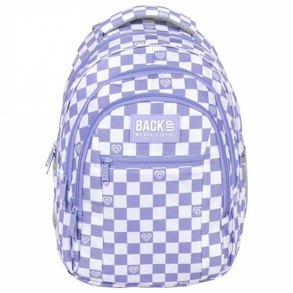 PLECAK BACKUP SZACHOWNICA MŁODZIEŻOWY DZIEWCZĘCY SZKOLNY KOMPLET 5w1