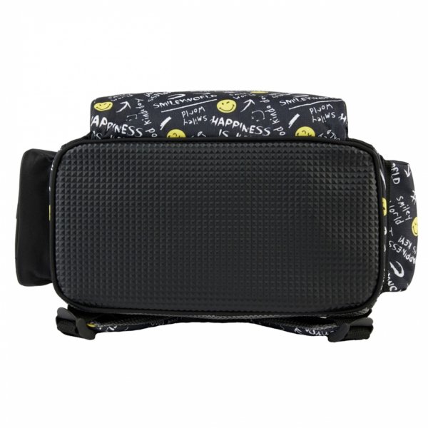 SMILLEY TORNISTER SZKOLNY DO KLAS 1-4 BUŹKI EMOTKI EMITIKONY KOMPLET 5 ele.