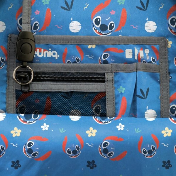 STITCH CZARNY PLECAK BEUNIQ MŁODZIEŻOWY SZKOLNY SPORTOWY PASO STICH