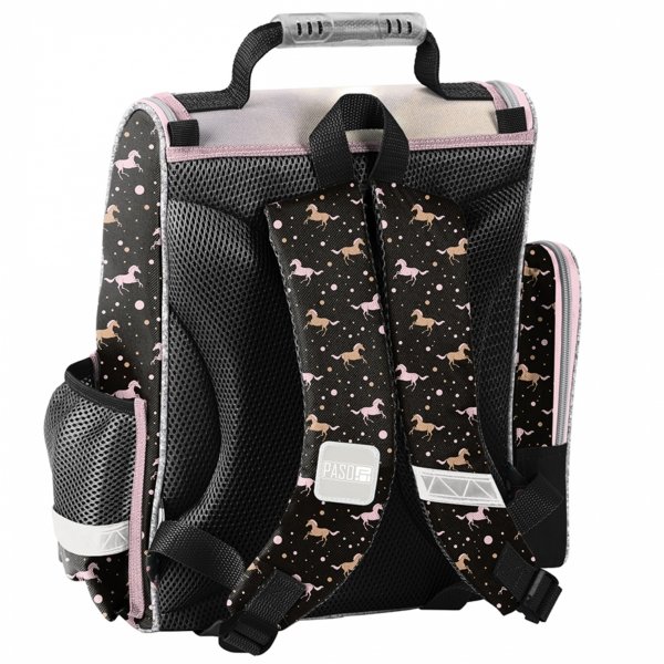 KOŃ TORNISTER SZKOLNY Z KONIEM DO 1 KLASY DO PODSTAWÓWKI KONIE KOMPLET 3 el