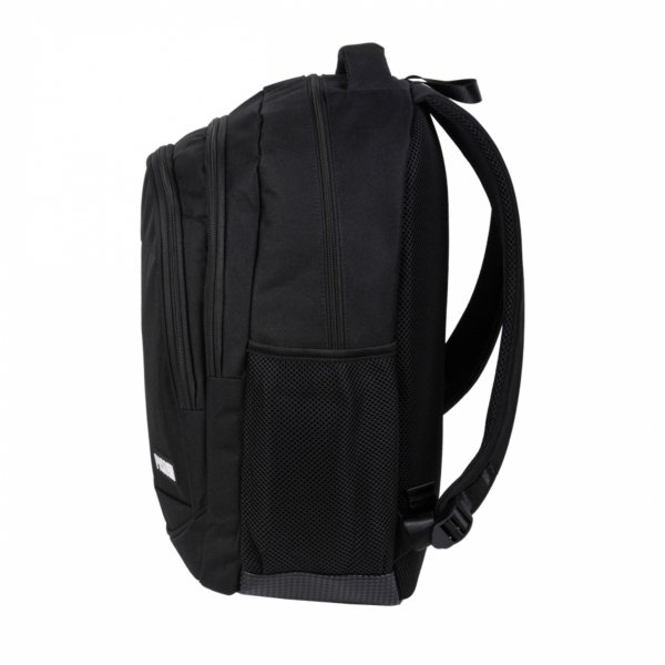 MŁODZIEŻOWY CZARNY PLECAK BIZNESOWY PODRÓŻNY DUŻY MĘSKI DAMSKI PASO