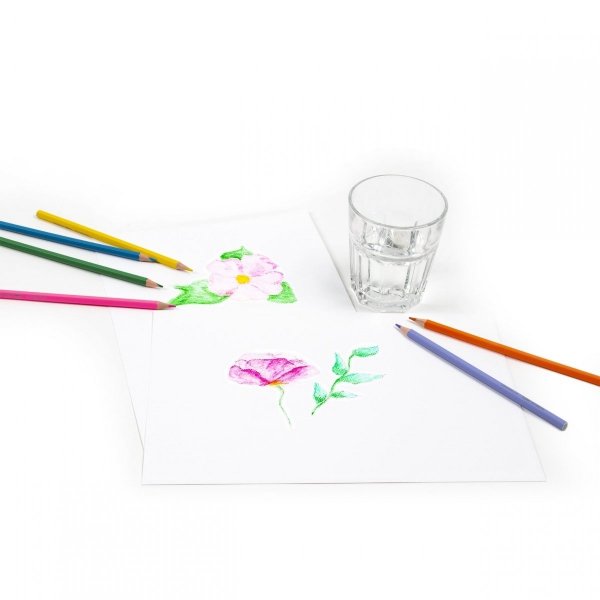 Kredki Akwarelowe w Metalowym Pudełku 24 Kol Kidea [KAMP24KA]