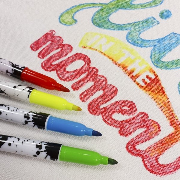 Markery Flamastry Pisaki do Obuwia i Tkanin 5 kol Kidea [MOT5KA]