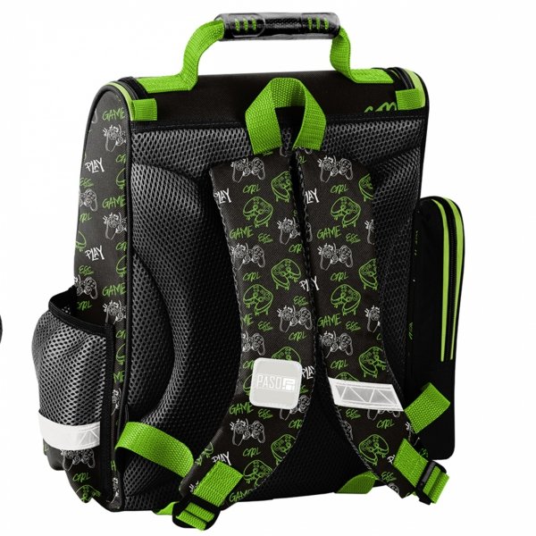 TORNISTER GAMEPAD GRA SZKOLNY GAMING GRY CHŁOPIĘCY DO KLAS 1-4 ZESTAW 3ele