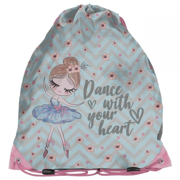 Tornister z Baletnicą Dziewczęcy w komplecie do Podstawówki [PP21BL-525]