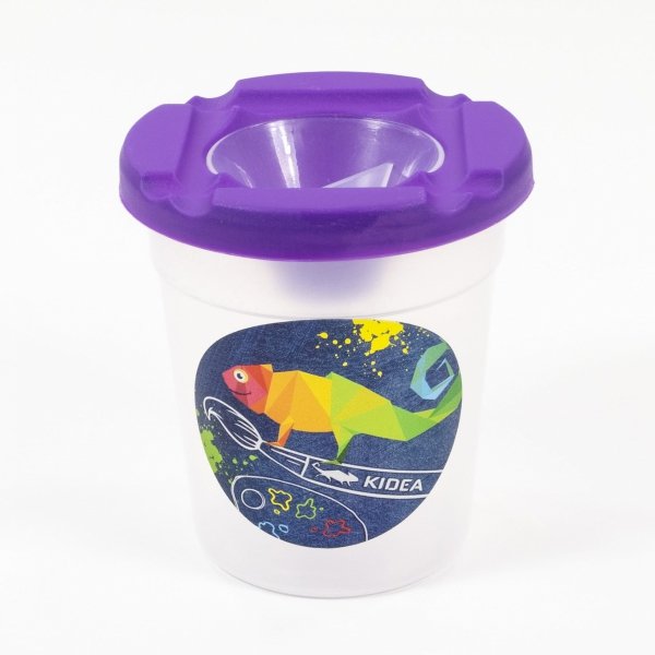 KIDEA KUBEK NIEKAPEK DO MALOWANIA Z BLOKADĄ WYLANIA WODY [KBWKA]