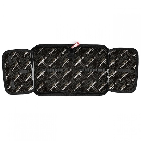 Avengers Piórnik dla Chłopaków Szkolny Jednokomorowy Iron Man [AV22II-P001BW]