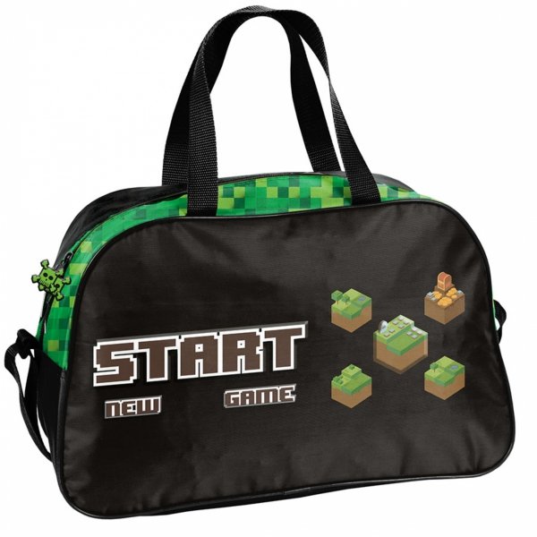 MINECRAFT TORBA SPORTOWA GAMING NA BASEN DLA CHŁOPAKA NA WYCIECZKI GAMER