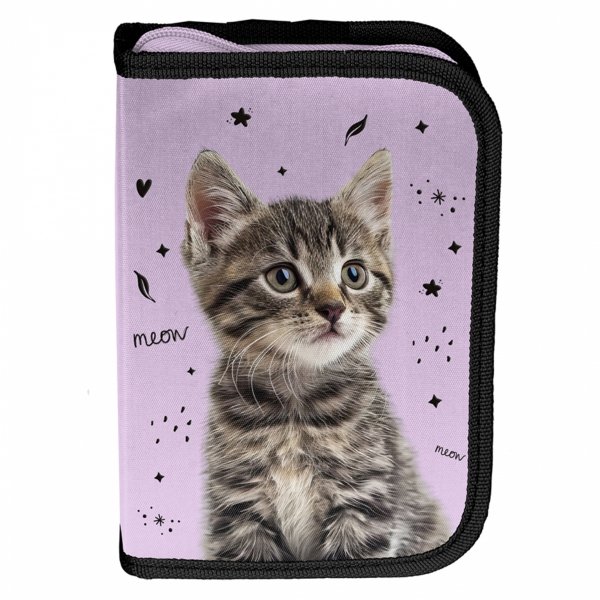 PLECAK Z KOTKIEM SZKOLNY DLA DZIEWCZYNEK DO 1 KLASY ZESTAW 5w1 KOTEK CATS