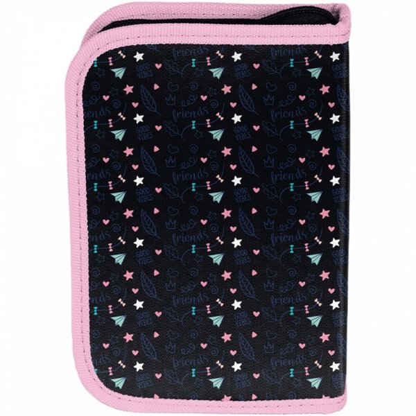 PIÓRNIK Z WYPOSAŻENIEM Z KOTKIEM SZKOLNY DLA DZIEWCZYNEK KOTEK CATS PASO