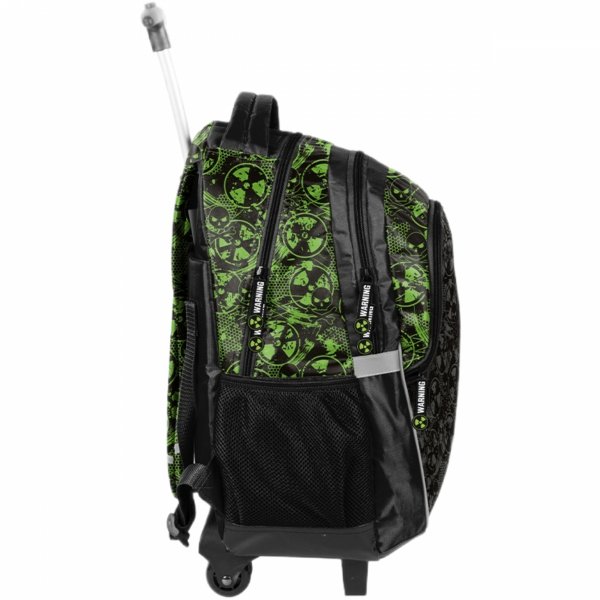 PLECAK NA KÓŁKACH WARNING ALERT SZKOLNY DO KLAS 1-4 DLA CHŁOPAKA