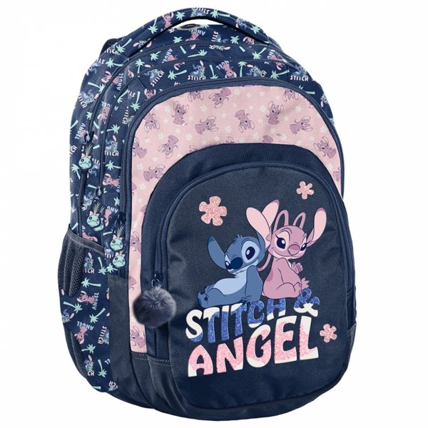 STICH PLECAK SZKOLNY TORNISTER DLA DZIEWCZYNY LILO i STITCH PASO ZESTAW 5el