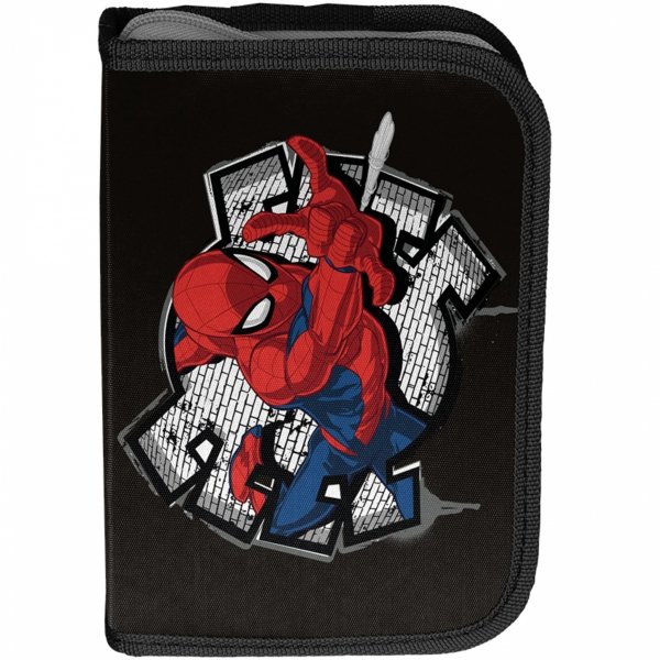 WYGODNY PIÓRNIK MARVEL SPIDER-MAN SZKOLNY DO PODSTAWÓWKI CHŁOPIĘCY JEDNOKOMOROWY