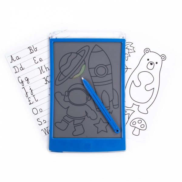 PRZEZROCZYSTY TABLET ZNIKOPIS DO RYSOWANIA PISANIA CZARNY LCD DERFORM