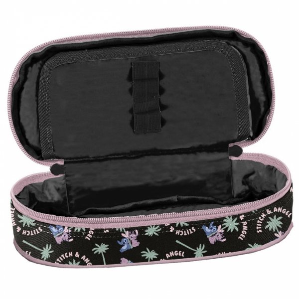 STICH PIÓRNIK SZKOLNY DLA DZIEWCZYNY OTWIERANY Z KLAPKĄ LILO i STITCH PASO