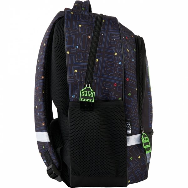 PAC-MAN PLECAK SZKOLNY DO PODSTAWÓWKI DO 1 KLASY GAMER GAMING KOMPLET 3 ele