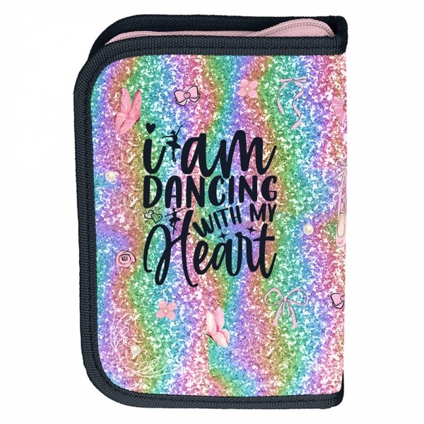 PLECAK SZKOLNY TANCERKA DLA DZIEWCZYNY DO 1 KLASY KOMPLET 3w1 BALERINA PASO