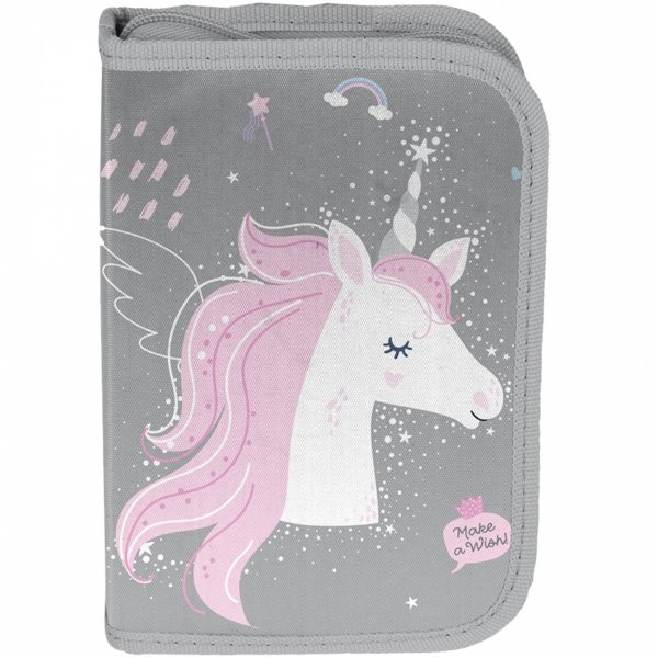 JEDNOROŻEC PLECAK SZKOLNY DO KLAS 1-3 PODSTAWÓWKI KOMPLET 5w1 UNICORN