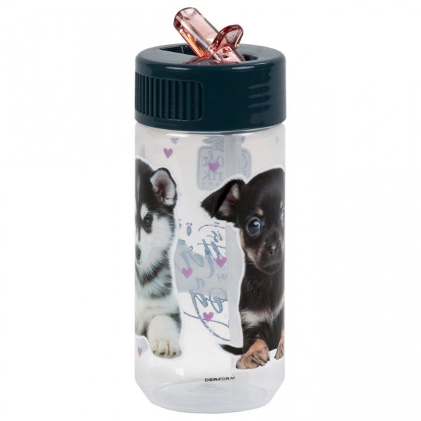 Plecak z Pieskami dla Uczennicy Szkolny Zestaw 5ele [PL15BCF38]