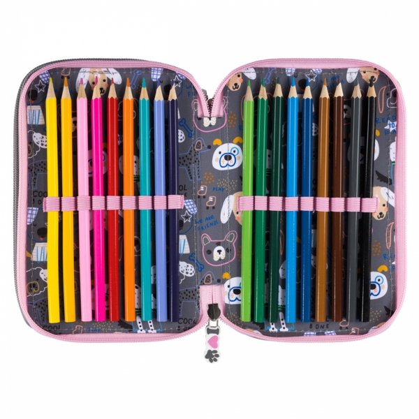 PIESKI PIÓRNIK z WYPOSAŻENIEM SZKOLNY DZIEWCZĘCY 3 KOMOROWY MAJEWSKI DOG