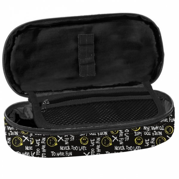 SMILEY SZKOLNY PIÓRNIK EMOTIKONY Z KLAPKĄ DO PODSTAWÓWKI EMOTKI BUŹKI PASO