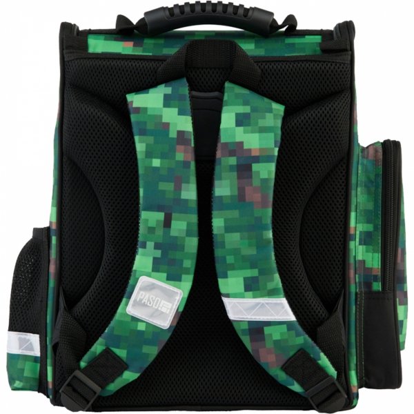 ZESTAW 5w1 PIKSELE TORNISTER MINECRAFT SZKOLNY GAMING GRY DLA CHŁOPAKA