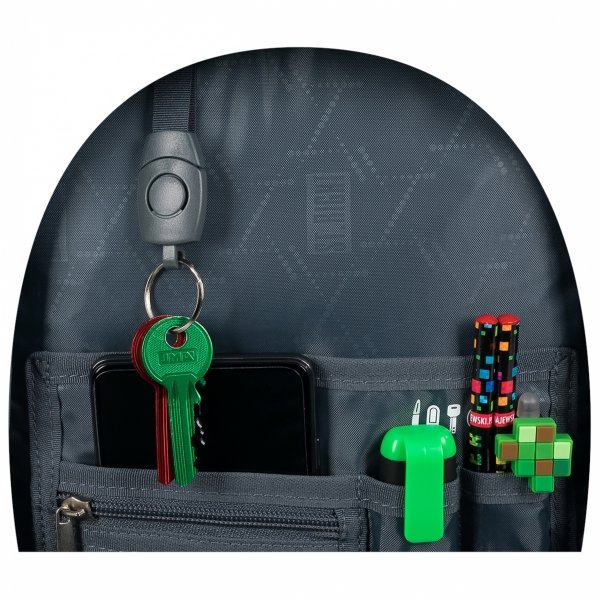 ZESTAW 3w1 PLECAK ST.RIGHT PIKSELE SZKOLNY MŁODZIEŻOWY GAMER GAMING